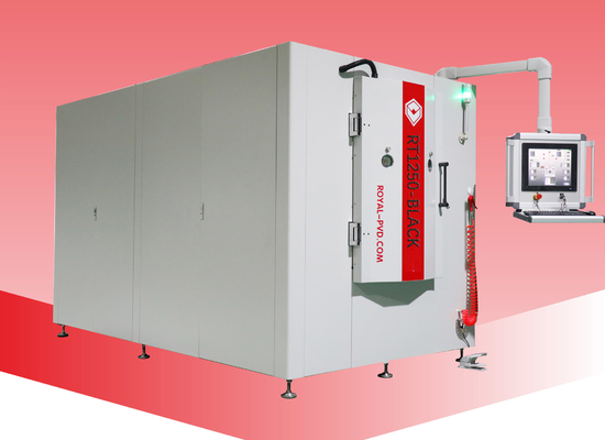 Máquina de recubrimiento negro de chorro CrN, equipo de recubrimiento negro de TiCN