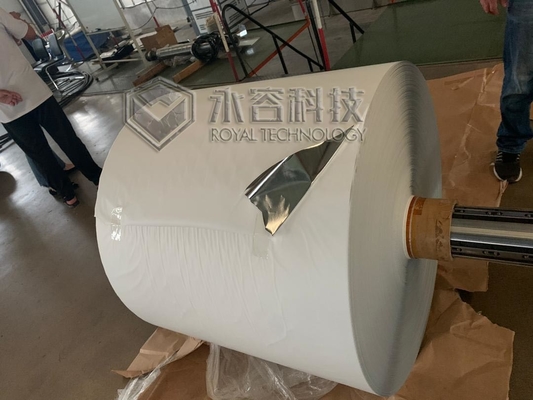 Papel de embalaje de cigarrillos R2R Máquina de recubrimiento de papel Metallización de aluminio Evaporación
