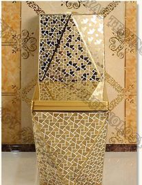 Equipo de cerámica de la capa del oro del retrete, máquina de la galjanoplastia del lavabo del oro de la lata