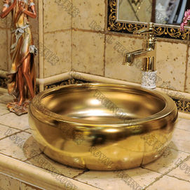 Equipo de cerámica de la capa del oro del retrete, máquina de la galjanoplastia del lavabo del oro de la lata