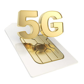 Las tarjetas por encargo de la tarjeta/de banco del servicio 5G SIM de la capa de Pvd saltan el chapado en oro de Pvd