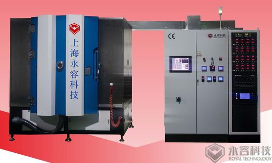Máquina de capa de la cristalería de PVD, máquina cristalina de la galjanoplastia del vacío de PVD