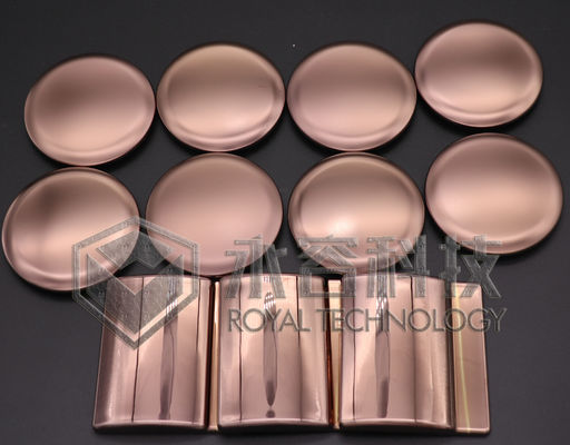 Baja temperatura PVD Ion Plating - capas decorativas, color de cobre
