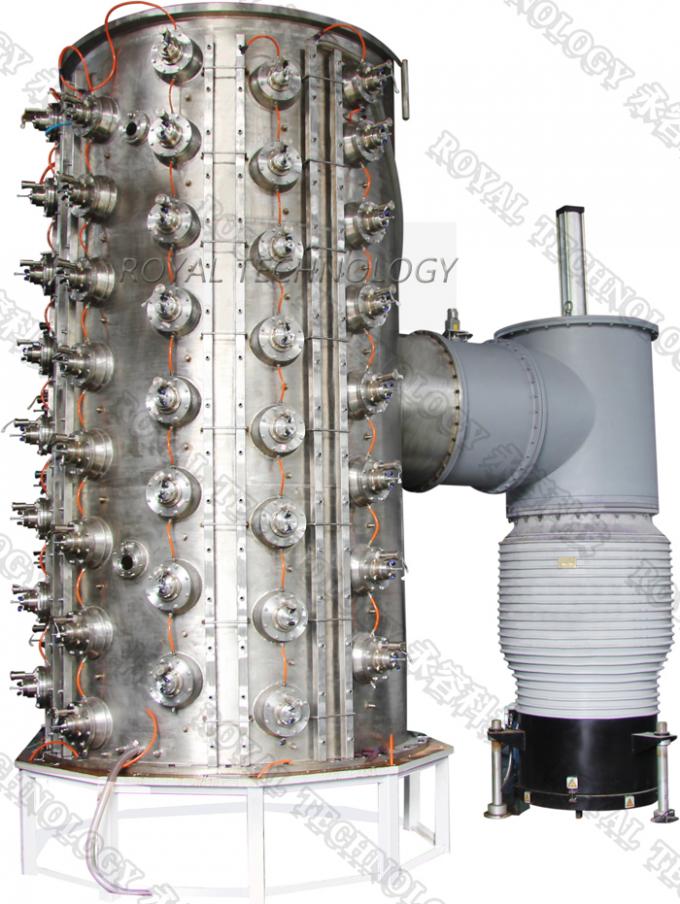 Máquina de iluminación de cristal de la galjanoplastia de PVD, equipo cristalino de la galjanoplastia del vacío del arco de la lámpara