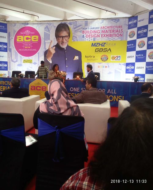 Últimas noticias de la empresa sobre Exposición de 2018 ACETECH en Nueva Deli