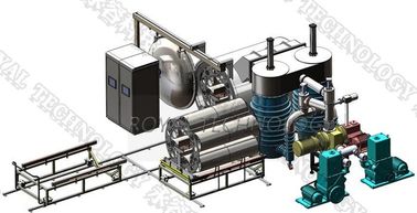 Un buen precio. Vacío que metaliza para los productos cosméticos, máquina de PVD de capa termal de aluminio de la evaporación en línea