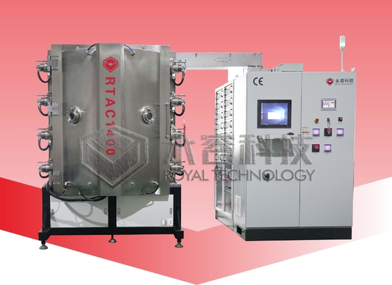 Máquina de recubrimiento de vidrio de doble cara TiN Oro- RT1400-PLUS