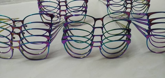 Máquina de capa del arco iris de los marcos de gafas, equipo multi de la galjanoplastia del ion del arco del marco de la lente