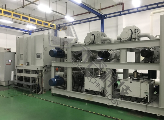 Un buen precio. Equipo de recubrimiento de papel de embalaje con telas de vacío de rodillo a rodillo en línea