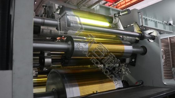 Un buen precio. Máquina de deposición de metal al vacío de rollo a rollo de aluminio en línea