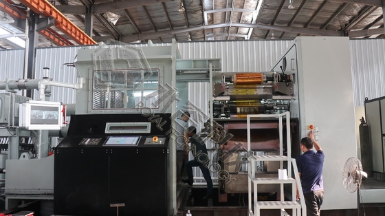 Un buen precio. Máquina de metalización de rollo a rollo de aluminio de alto espesor en línea