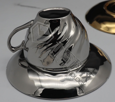 Máquina de revestimiento PVD decorativo para porcelana y cerámica Revestimientos de oro y plata