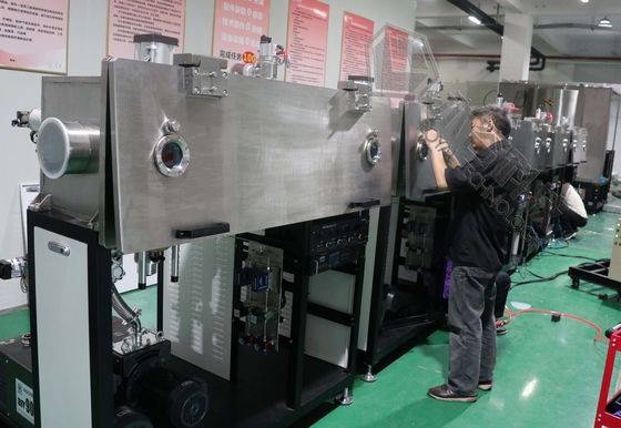 Un buen precio. Equipo de deposición al vacío de alambre y tira de metal fibras de basalto retorcidas fibras de vidrio fibras de carbono línea de recubrimiento en línea