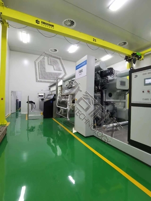 Un buen precio. Máquina de deposición al vacío de película de barrera de aluminio R2R Web en línea