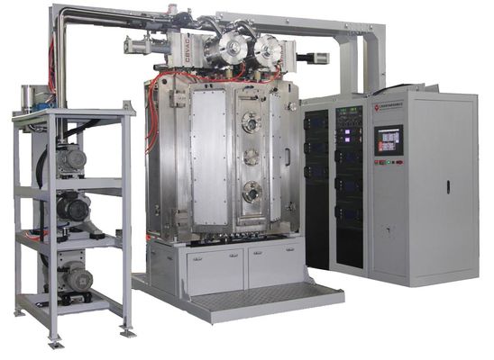 CALIDAD Color de proceso hecho a medida entregado a través de la tecnología de recubrimiento de vacío de pulverización por magnetrón de CC para el recubrimiento PVD en joyas fábrica