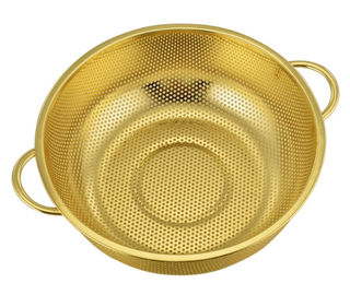Máquina de capa Titanium del nitruro del lavabo de la cocina de los SS, capa decorativa del oro de la lata en los artículos de cocina
