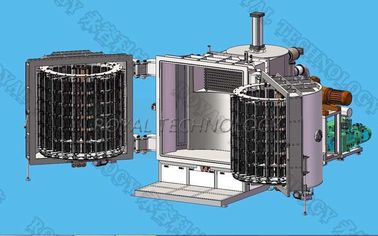 Un buen precio. 2 - Máquina de cobre de la vacuometalización de las puertas PVD, evaporación termal del filamento de la resistencia que metaliza el sistema en línea