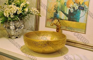 Máquina en los lavabos de cerámica, chapado en oro del chapado en oro del vacío de PVD de la lata de PVD en cerámica