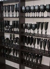 Servicio negro de la capa del color PVD para los artículos inoxidables del acero, de cristal y de cerámica