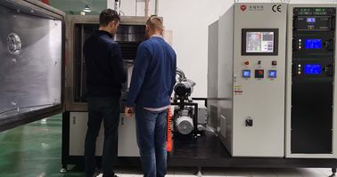Un buen precio. Máquina de capa de la farfulla del magnetrón, planta de la deposición de la farfulla del alto vacío en línea