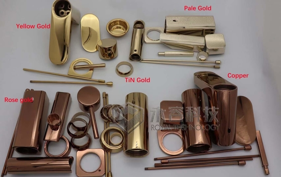 Un buen precio. Revestimientos decorativos de PVD para artículos de grifo Revestimientos sanitarios de zinc de acero inoxidable y latón ABS en línea