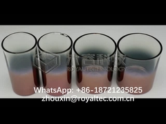 Cobre de PVD - rosegold en la cristalería