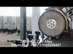 Cubra con cinc los golpecitos de la aleación y la máquina pulidora de las placas de pared del cuarto de baño