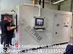 PVD DLC Revestimientos negros en relojes