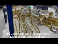 Revestimientos de oro PVD TiN para utensilios de cocina, Revestimientos de oro PVD ZrN